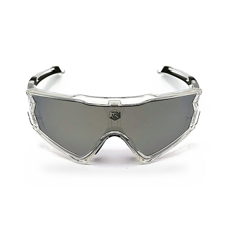 Photon one. Sportbrille von vorne, Silver Full Mirror