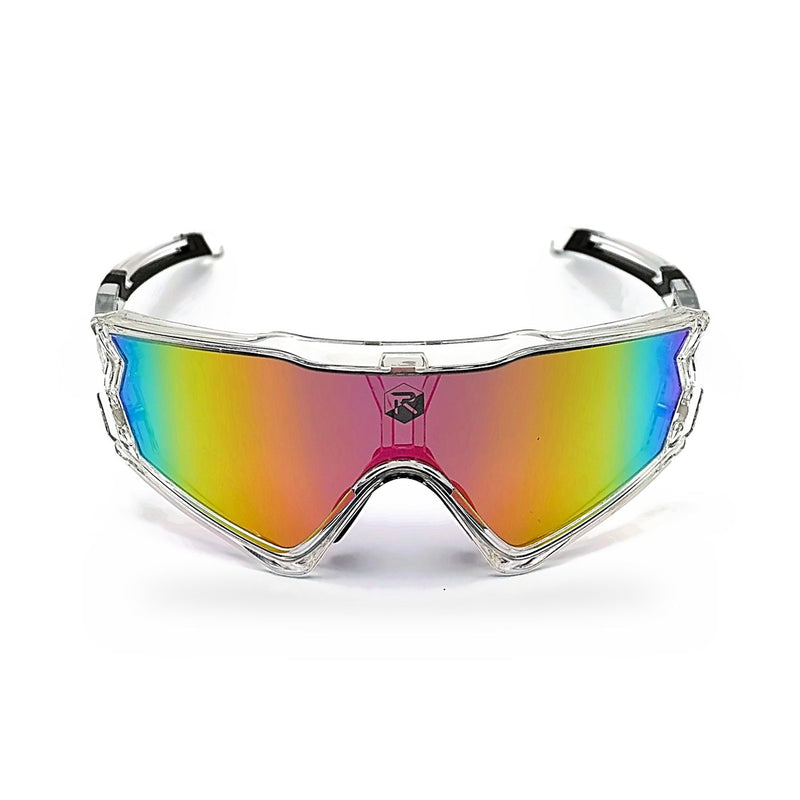 Photon one. Sportbrille von vorne, Rainbow Multicolor