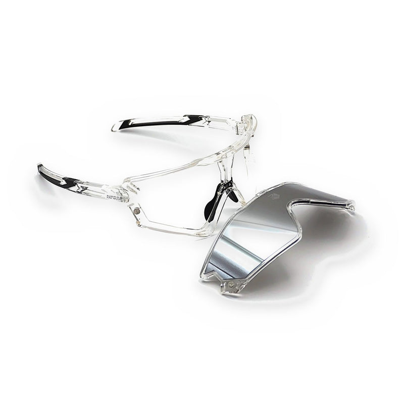 Photon one. Rahmen mit abgenommenem Wechselglas, Silver Full Mirror